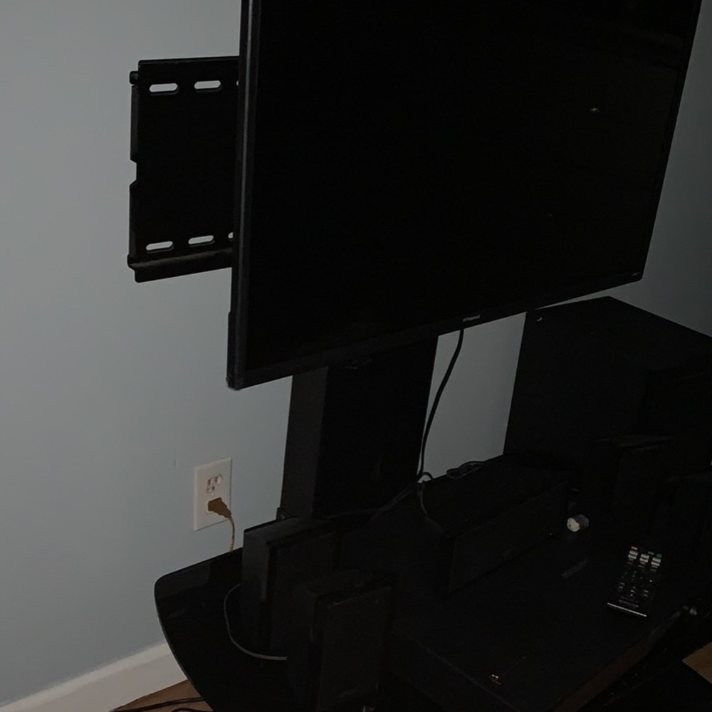GLASS TV STAND